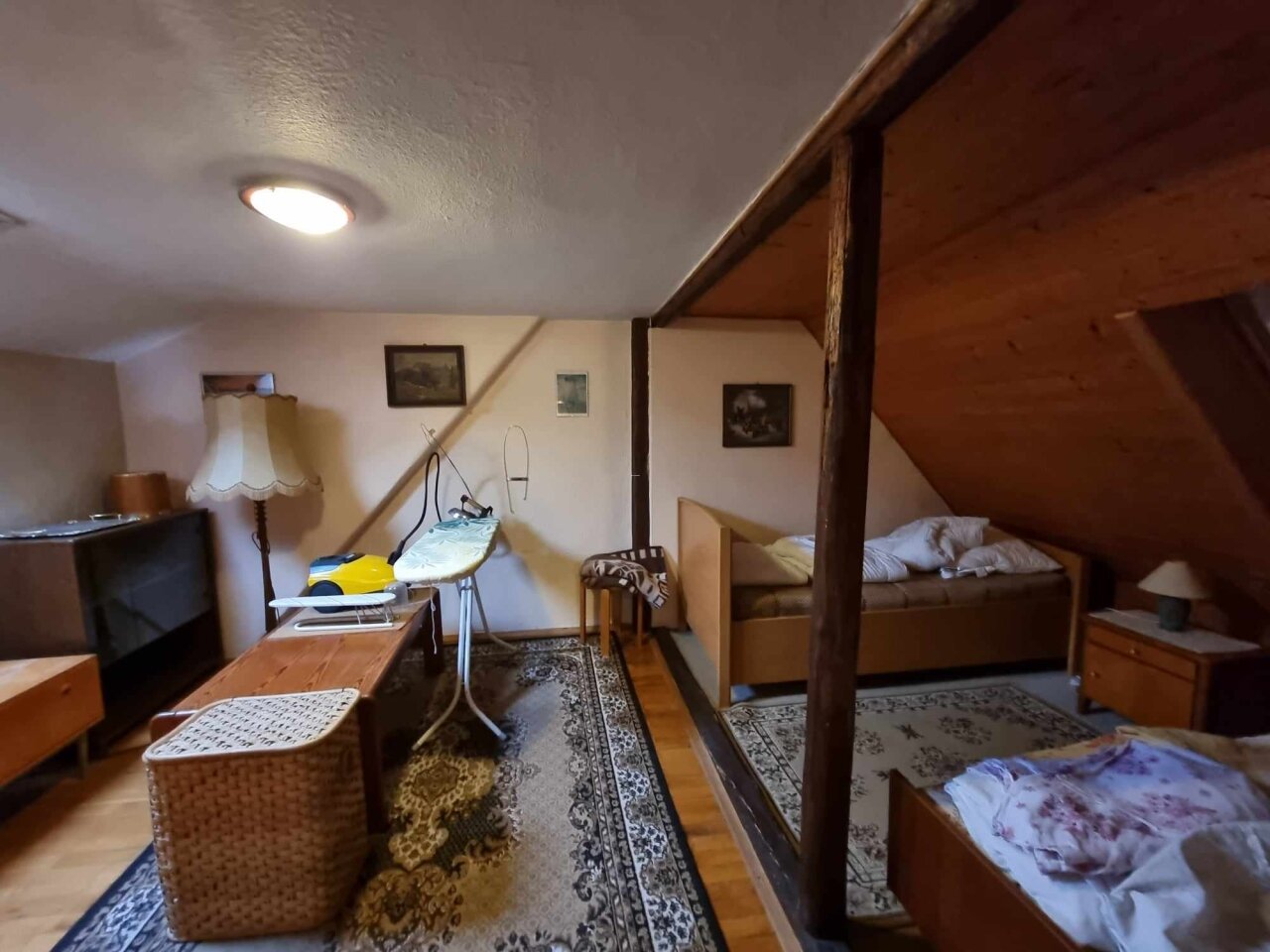 Gästezimmer im Dachboden