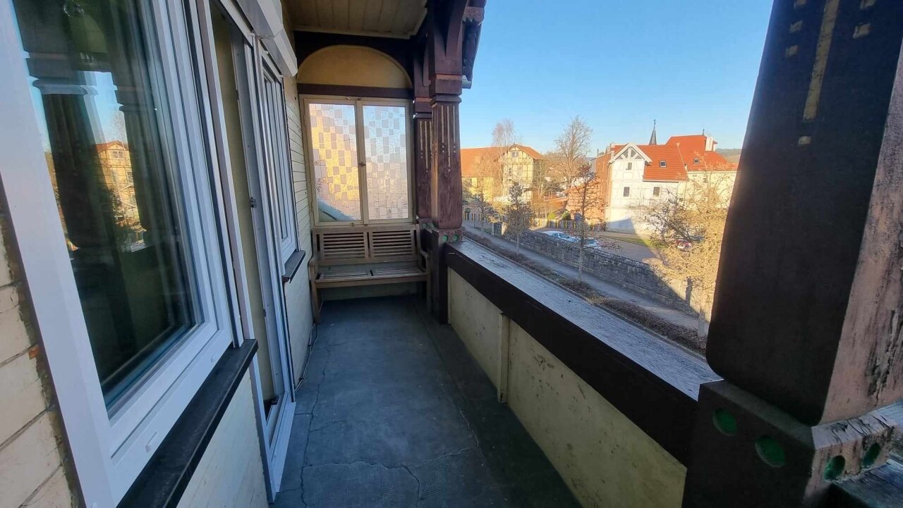 Balkon am Schlafzimmer