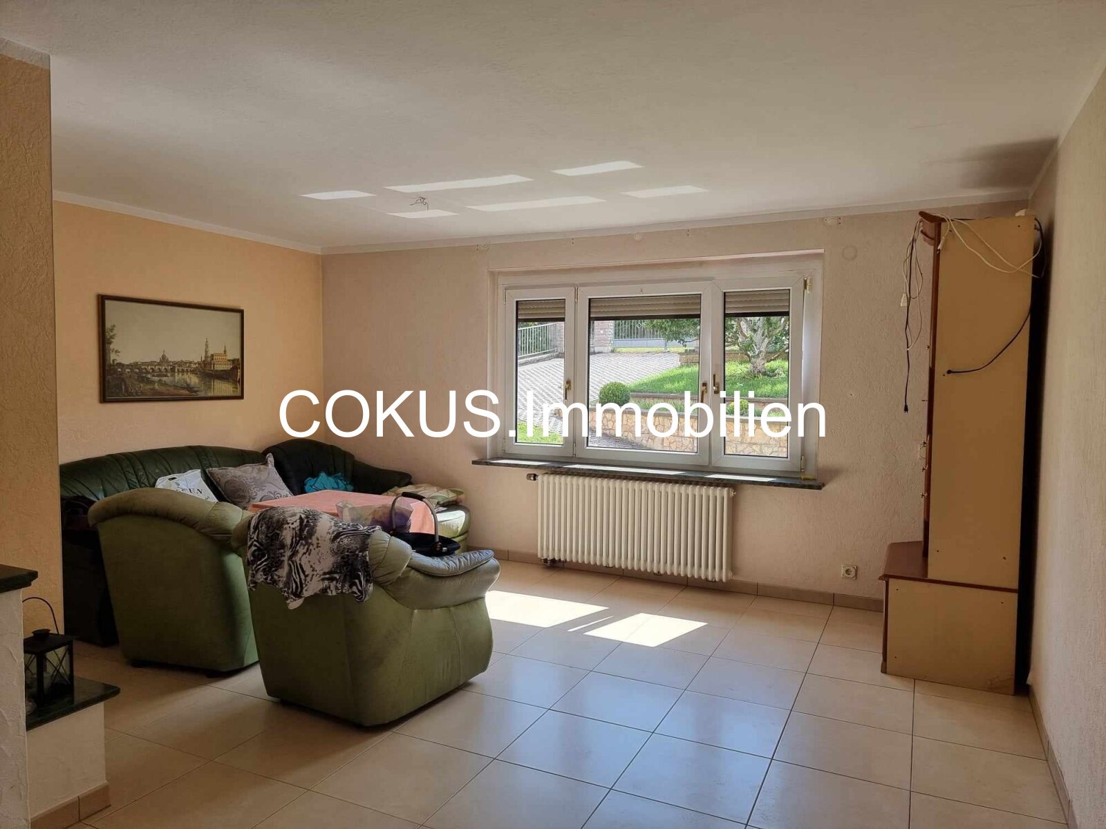 Wohnbereich im Wohn- Esszimmer